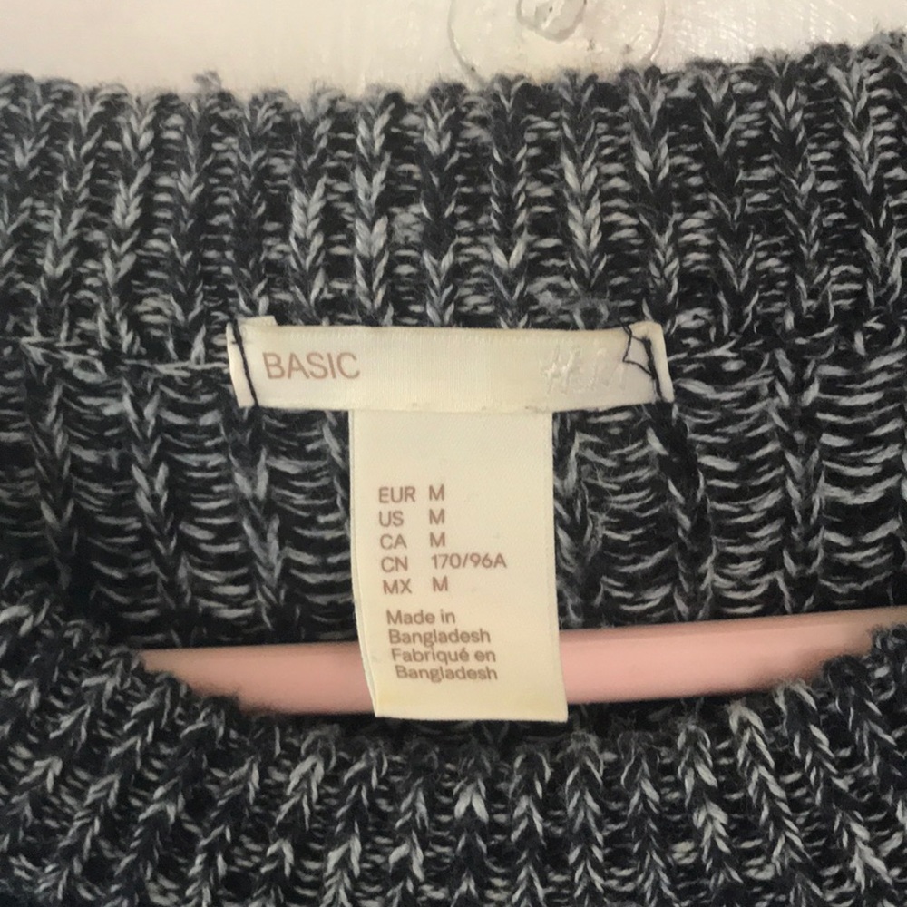 Basic Blue Sweater - Picture 2 of 2
